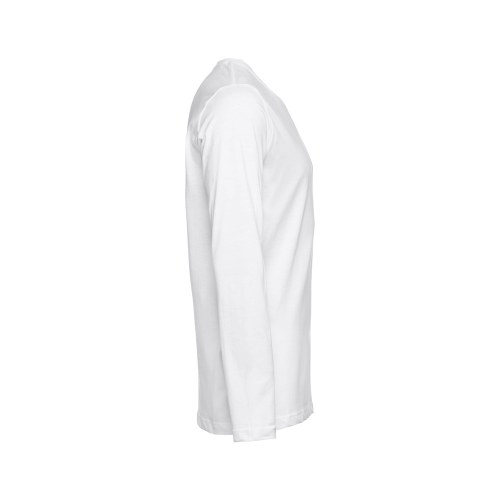 THC BUCHAREST WH. Męski bawełniany T-shirt z długim rękawem