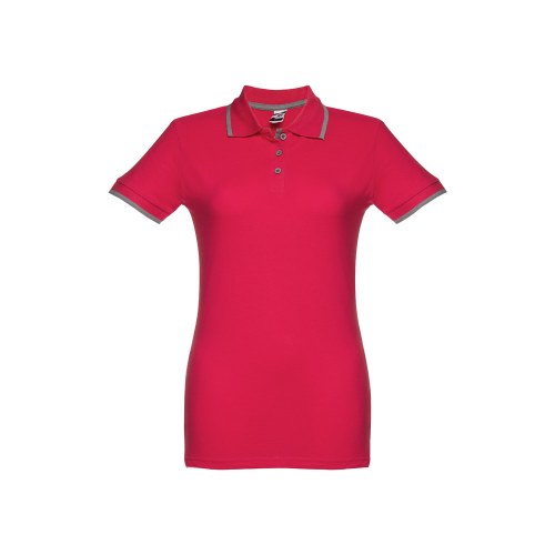 THC ROME WOMEN. Damski slim fit polo t-shirt