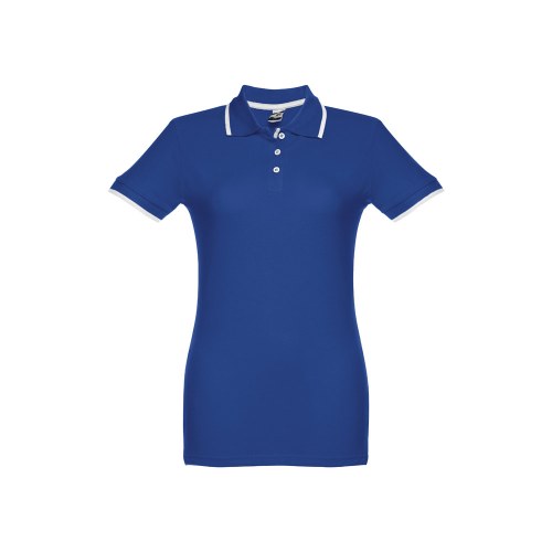 THC ROME WOMEN. Damski slim fit polo t-shirt
