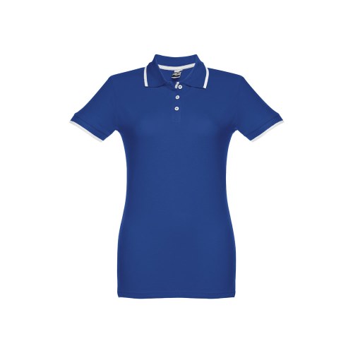 THC ROME WOMEN. Damski slim fit polo t-shirt