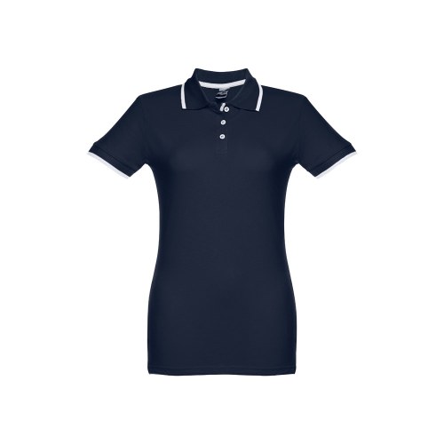 THC ROME WOMEN. Damski slim fit polo t-shirt