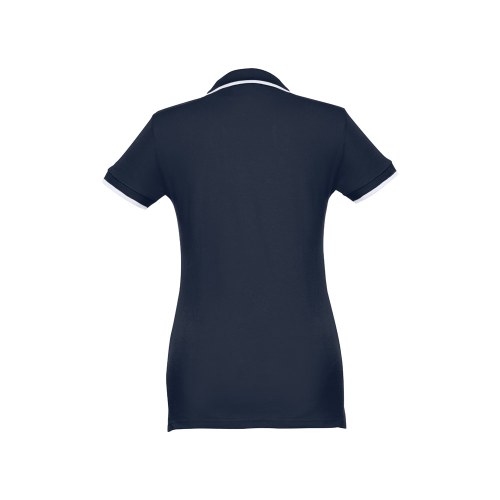 THC ROME WOMEN. Damski slim fit polo t-shirt
