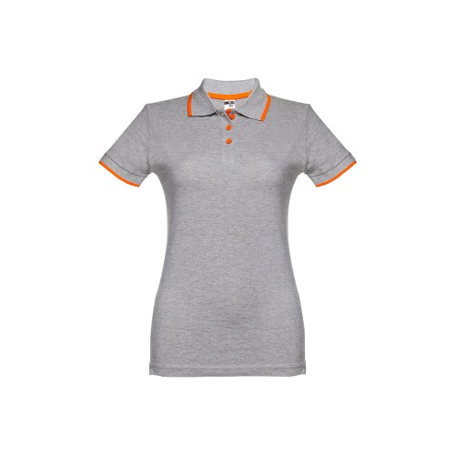 THC ROME WOMEN. Damski slim fit polo t-shirt
