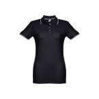 THC ROME WOMEN. Damski slim fit polo t-shirt
