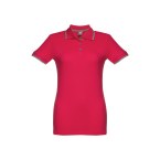 THC ROME WOMEN. Damski slim fit polo t-shirt