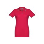 THC ROME WOMEN. Damski slim fit polo t-shirt