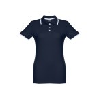 THC ROME WOMEN. Damski slim fit polo t-shirt