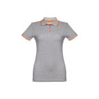 THC ROME WOMEN. Damski slim fit polo t-shirt