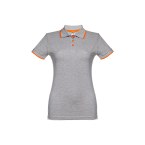 THC ROME WOMEN. Damski slim fit polo t-shirt