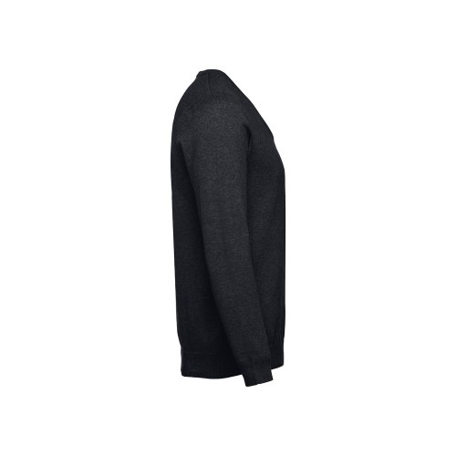 THC MILAN. Męski sweter V-neck z bawełny i poliamidu