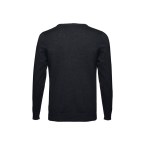 THC MILAN. Męski sweter V-neck z bawełny i poliamidu