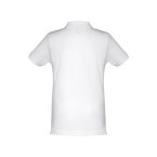 THC ADAM KIDS WH. Koszulka polo z krótkim rękawem dla dzieci (unisex). Kolor biały
