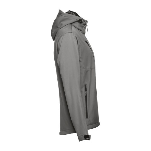 THC ZAGREB. Męska kurtka softshell z poliestru i elastanu