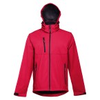 THC ZAGREB. Męska kurtka softshell z poliestru i elastanu
