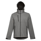 THC ZAGREB. Męska kurtka softshell z poliestru i elastanu