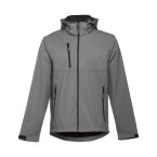 THC ZAGREB. Męska kurtka softshell z poliestru i elastanu