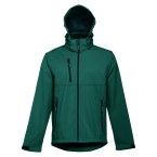 THC ZAGREB. Męska kurtka softshell z poliestru i elastanu