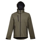 THC ZAGREB. Męska kurtka softshell z poliestru i elastanu