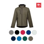 THC ZAGREB. Męska kurtka softshell z poliestru i elastanu