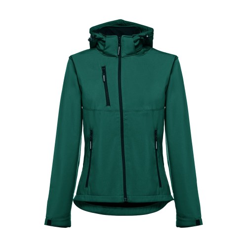 THC ZAGREB WOMEN. Damska kurtka softshell taliowana
