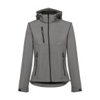 THC ZAGREB WOMEN. Damska kurtka softshell taliowana