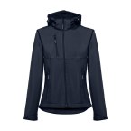 THC ZAGREB WOMEN. Damska kurtka softshell taliowana
