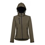 THC ZAGREB WOMEN. Damska kurtka softshell taliowana