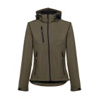 THC ZAGREB WOMEN. Damska kurtka softshell taliowana