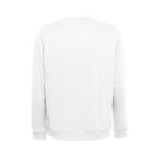 THC COLOMBO WH. Bluza (unisex) z włoskiej frotte bez zapięcia. Kolor biały