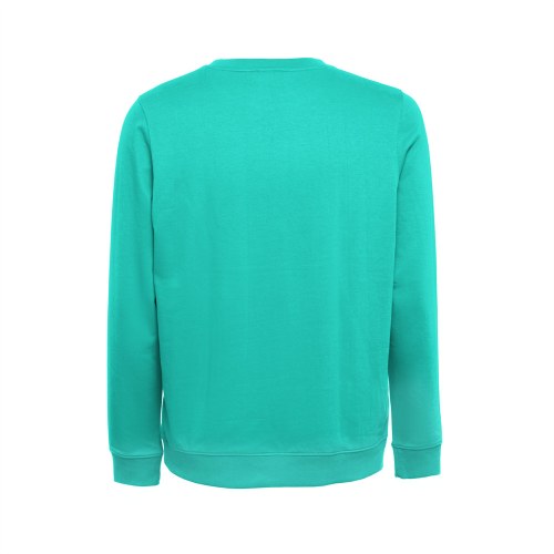 THC COLOMBO. Bluza (unisex) z włoskiego materiału frotte bez zapięcia