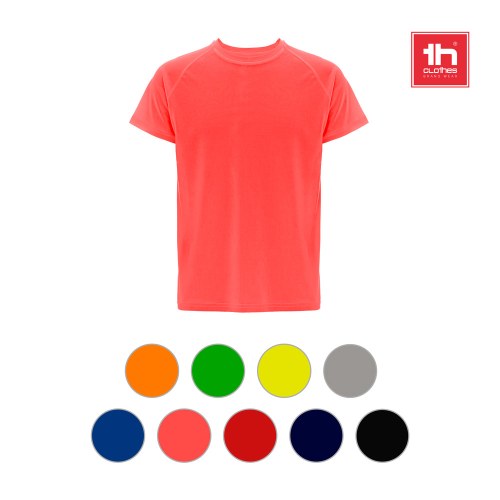 THC MOVE. T-shirt techniczny z krótkim rękawem wykonany z poliestru