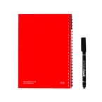 INFINITEBOOK PLAIN A5. Infinitebook z elastyczną okładką i 15 zwykłymi stronami do tablicy