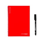 INFINITEBOOK PLAIN A5. Infinitebook z elastyczną okładką i 15 zwykłymi stronami do tablicy
