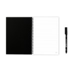 INFINITEBOOK LINED A5. Infinitebook z elastyczną okładką i 15 stronami do tablicy w linie