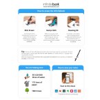 INFINITEBOOK LINED A5. Infinitebook z elastyczną okładką i 15 stronami do tablicy w linie