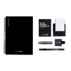 STARTER KIT INFINITEBOOK A5. Zestaw zawiera „Infinitebook”, zestaw do czyszczenia, marker i uchwyt na marker