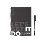 STARTER KIT INFINITEBOOK. Zestaw „Infinitebook” w twardej oprawie, 1 zestaw do czyszczenia, 1 marker i 1 uchwyt na długopis