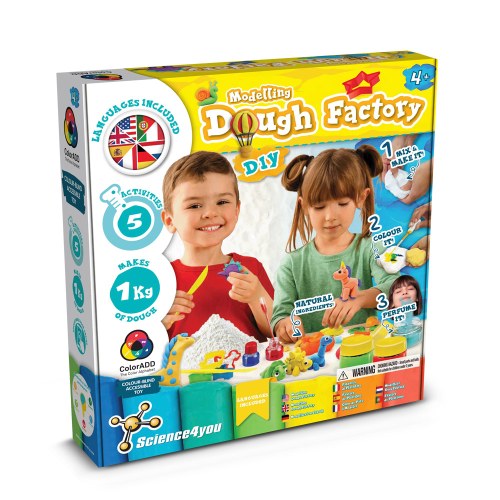 Modeling Dough Factory Kit I. Gra edukacyjna dla dzieci
