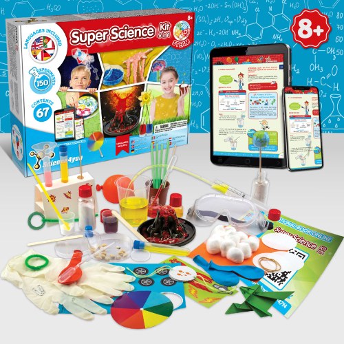 6 in 1 Super Science Kit I. Gra edukacyjna dla dzieci