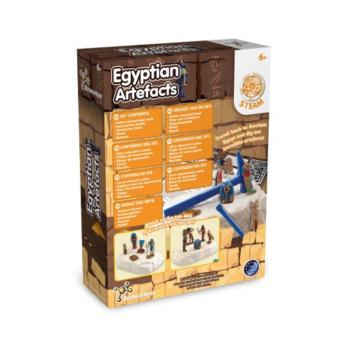 Ancient Egypt Excavation Kit I. Gra edukacyjna dla dzieci
