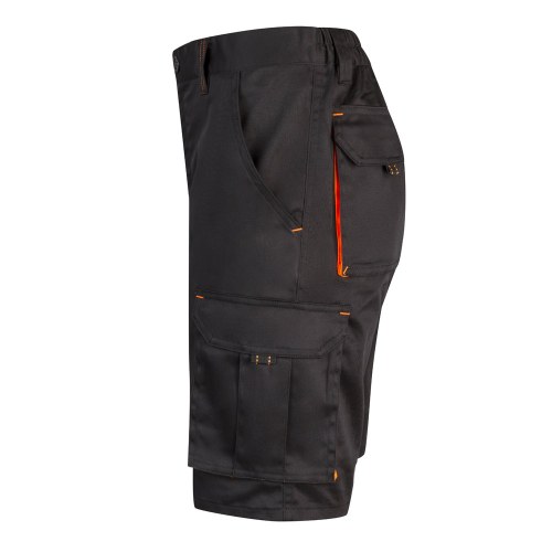 VL HEMERA. Elastyczne bermudy z wieloma kieszeniami (240 g/m²), z bawełny (46%), EME (38%) i poliestru (16%)