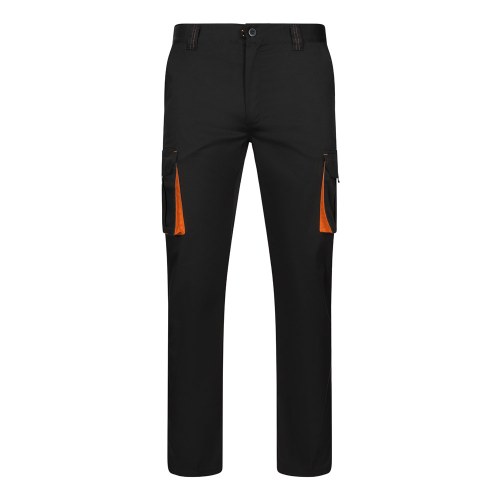 VL FIDES. Elastyczne spodnie z wieloma kieszeniami (240 g/m²) z bawełny (46%), EME (38%) i poliestru (16%)