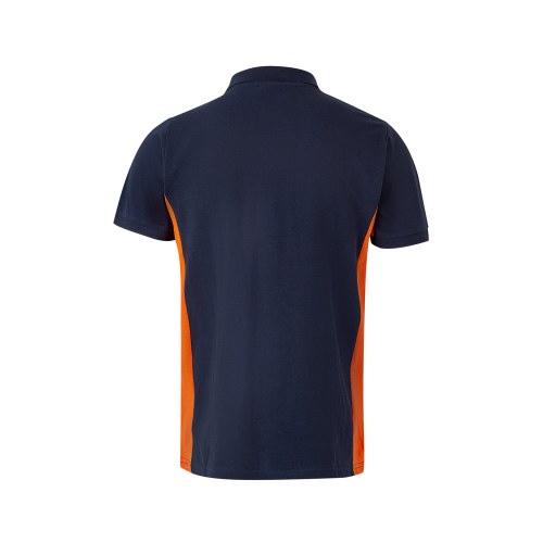 VL SUPAY. Dwukolorowa koszulka polo piqué (180 g/m²), krótki rękaw, bawełna (60%) i poliester (40%)