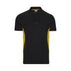 VL SUPAY. Dwukolorowa koszulka polo piqué (180 g/m²), krótki rękaw, bawełna (60%) i poliester (40%)