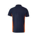 VL SUPAY. Dwukolorowa koszulka polo piqué (180 g/m²), krótki rękaw, bawełna (60%) i poliester (40%)