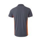 VL SUPAY. Dwukolorowa koszulka polo piqué (180 g/m²), krótki rękaw, bawełna (60%) i poliester (40%)