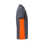 VL SUPAY. Dwukolorowa koszulka polo piqué (180 g/m²), krótki rękaw, bawełna (60%) i poliester (40%)