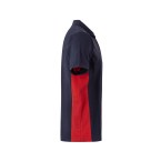 VL SUPAY. Dwukolorowa koszulka polo piqué (180 g/m²), krótki rękaw, bawełna (60%) i poliester (40%)