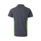 VL SUPAY. Dwukolorowa koszulka polo piqué (180 g/m²), krótki rękaw, bawełna (60%) i poliester (40%)