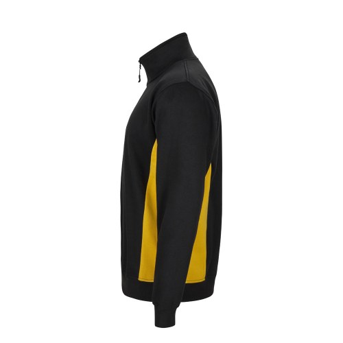 VL SVAROG. Dwukolorowa bluza frotte (260 g/m²) z poliestru (65%) i bawełny (35%)